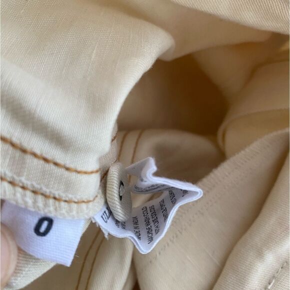 ULLA JOHNSON Levi Pant Women Ivory  Size 0 New with tag - Picture 11 of 16